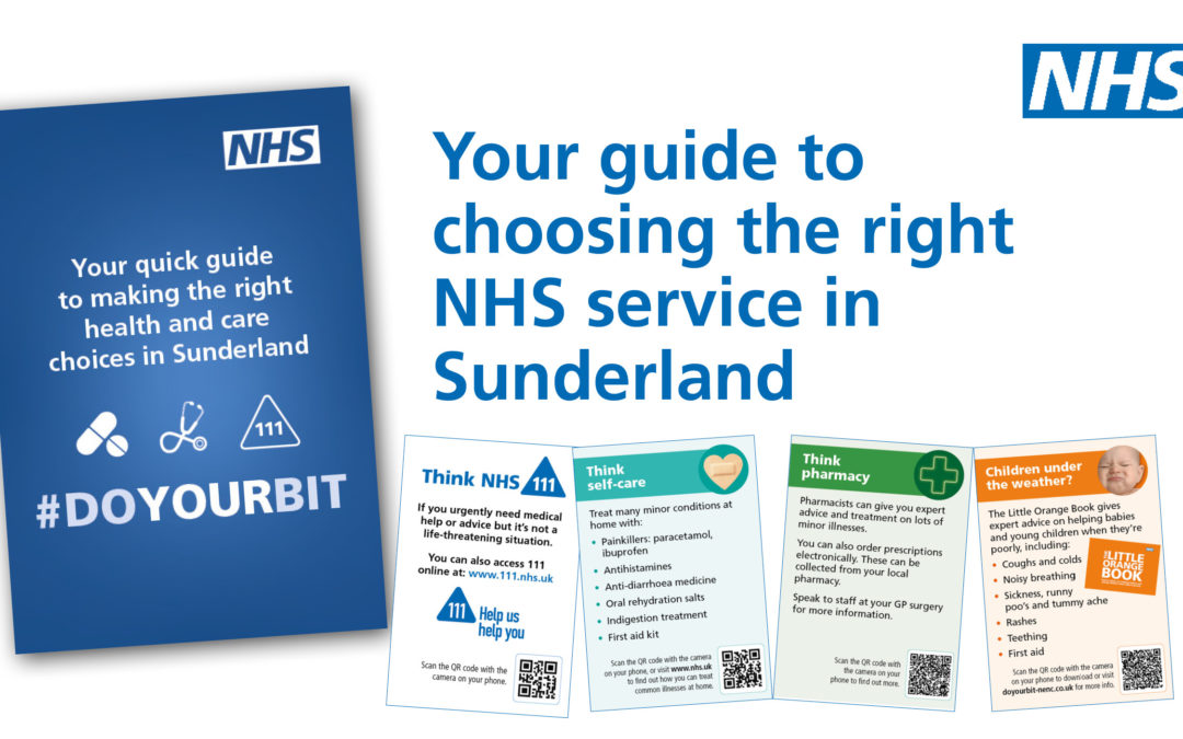Your guide to choosing the right NHS service in Sunderland